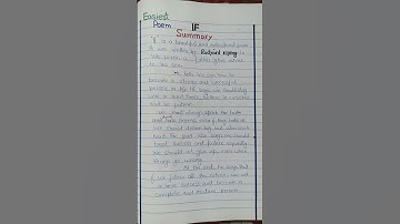 IF Poem Summary || For All || Toppers || Quotations || Class 9