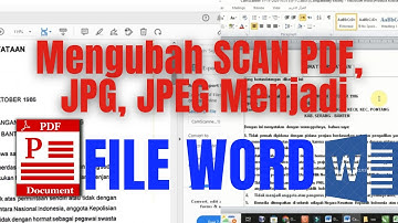 cara mengubah hasil scan pdf img jpg jpeg menjadi file ms word