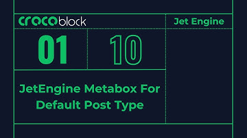 JetEngine Metabox For Default Post Type