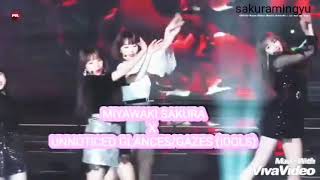 Miyawaki Sakura x IDOLS unnoticed glances PART 2