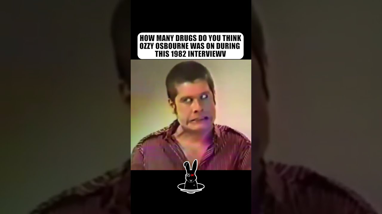 How Many Drugs Do You Think Ozzy Osbourne Was On During This 1982 Interview