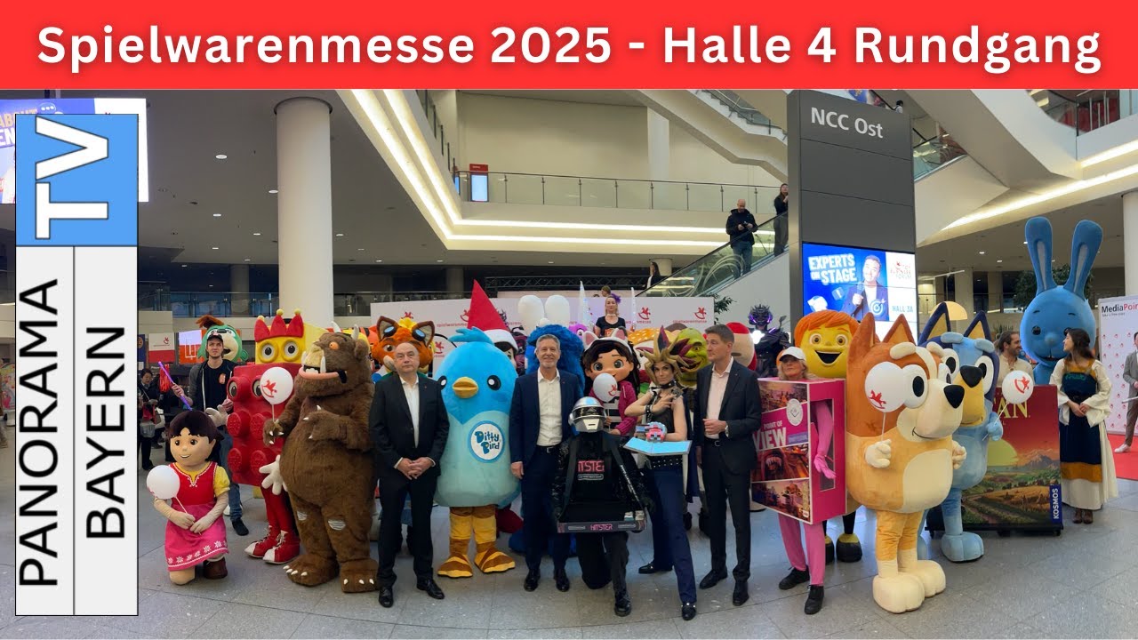 Spielwarenmesse 2025 - Halle 4 Messerundgang
