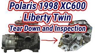 Polaris Liberty Twin Tear Down and Inspection! 1998 XC600