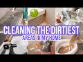 CLEANING THE DIRTIEST AREAS IN MY HOME // CLEAN WITH ME // CLEANING MOTIVATION // BECKY MOSS