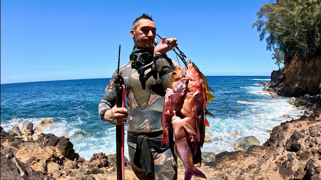 Spearfishing with the OG crew in a special zone -catch & cook-