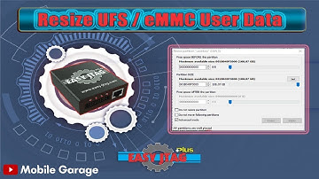 How to eMMC UFS userdata partition 0 byte resize By EasyJtag - Mobile Garage