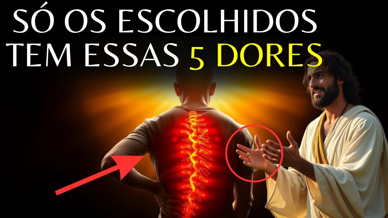 🙏  5 DORES ESPIRITUAIS QUE SÓ OS ESCOLHIDOS DE DEUS SENTEM E COMO PASSAR POR ELAS!