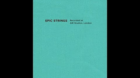 Spitfire Audio Originals - Epic Strings Demo - $29 Orchestral Strings Library - (NO TALKING)
