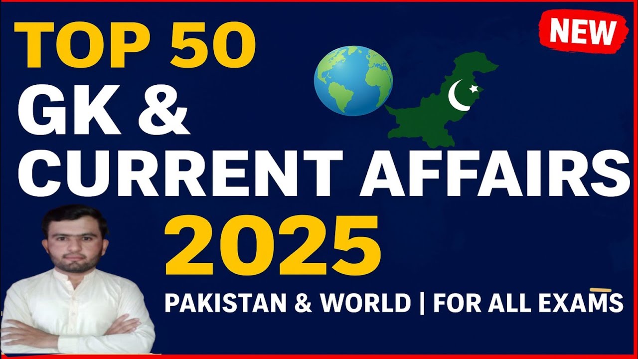 Top 50 GK & Current Affairs MCQs | October 2025 | Most Important ...
