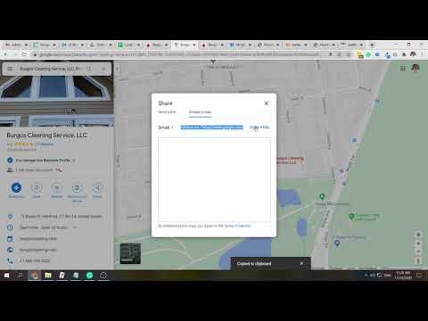 Embed Google Map  in All Website Pages - WowVisible