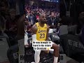 LeBron was emotional back in Cleveland 🙌