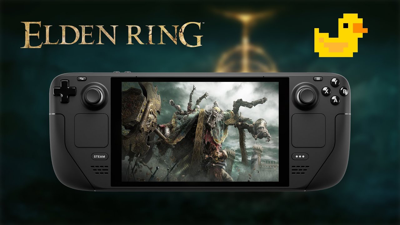 Elden Ring on Steam Deck | High Settings | Lossless Scaling | 60 FPS possible ?