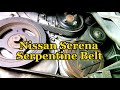 Japan | Nissan Serena Serpentine belt replacement | EPM Mechanic