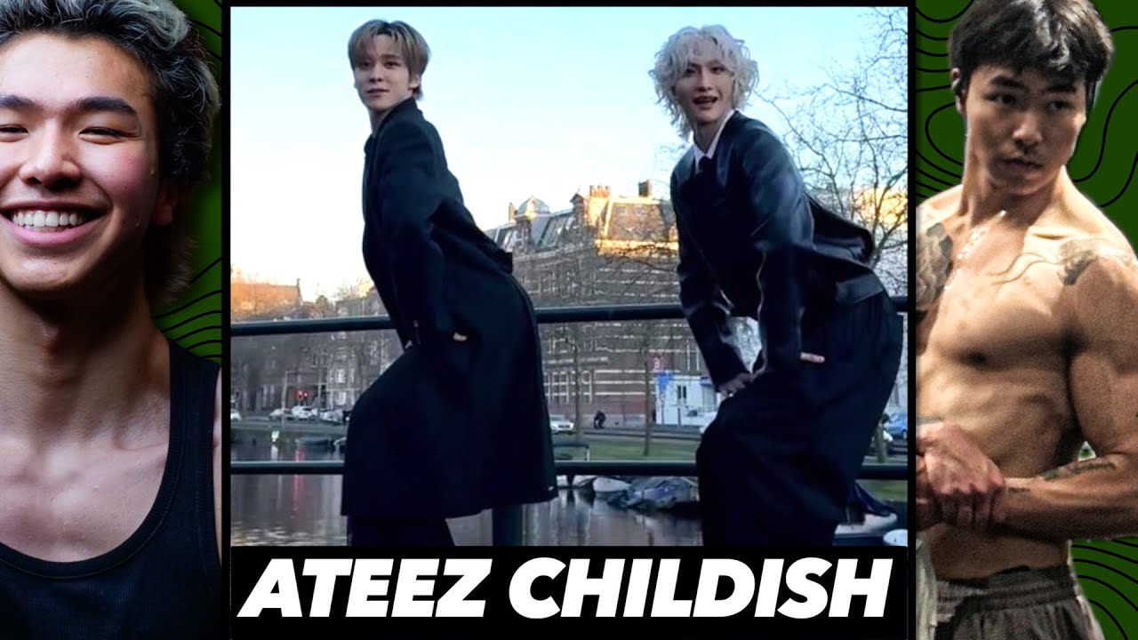 Athlete React to Ateez Acting like 9 Year Olds