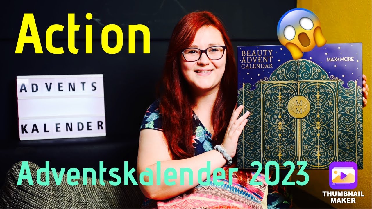 ADVENTSKALENDER UNBOXING | Action Max & More Beauty Advents kalender 2023 || Und das für so wenig G