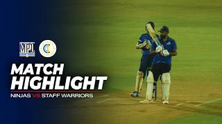 CCI Members Premiere League | Ninjas vs Staff Warriors | A high-intensity clash match highlights