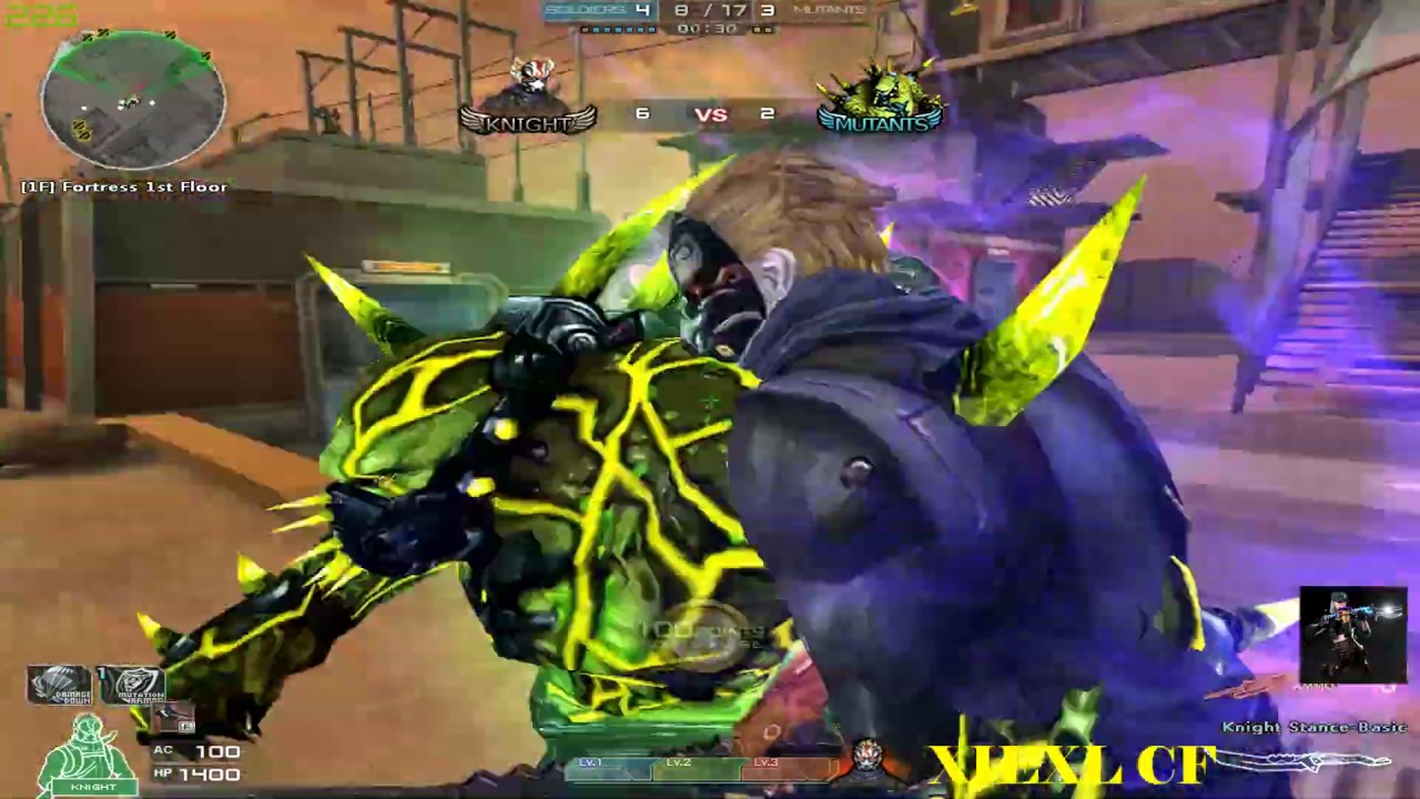 CF XIEXL Styre-TMP-Dual-Gold Black Dragon Mutant Knight Desert Fortress GamePlay