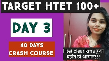 Day 3- 40 days crash course for htet, hssc pgt, kvs, nvs, EXam // NS CLASSES