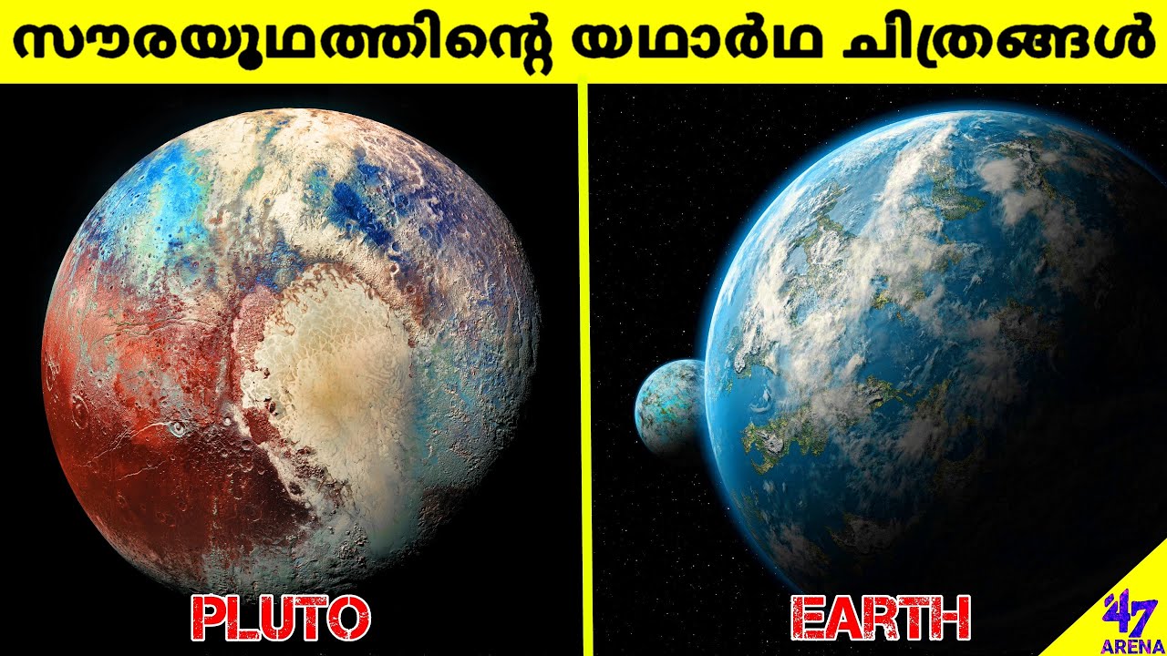 Real Images Of Our Solar System 4K Malayalam Space Facts