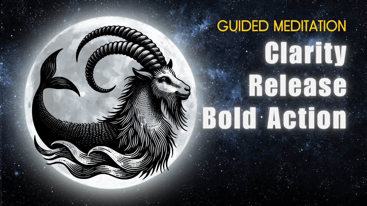 ♑️ Full Moon July 2025 Guided Meditation - Buck Moon in Capricorn ...