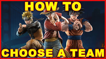 Jump Force: How to Join a Team (Alpha, Gamma, Beta)