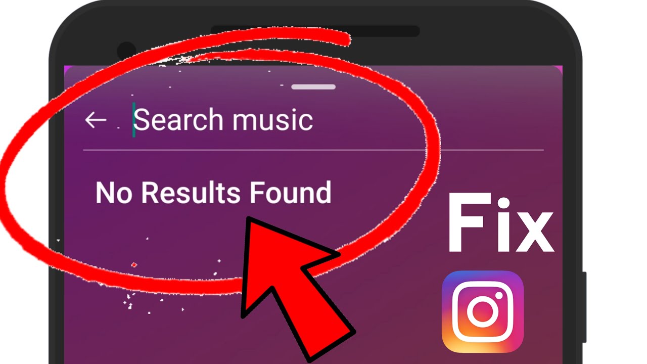 How To Fix No Result Found on Instagram Music Problem Instagram Story