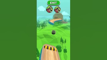 Going Balls Reverse level with Super Ball #shorts #goingballs #gaming