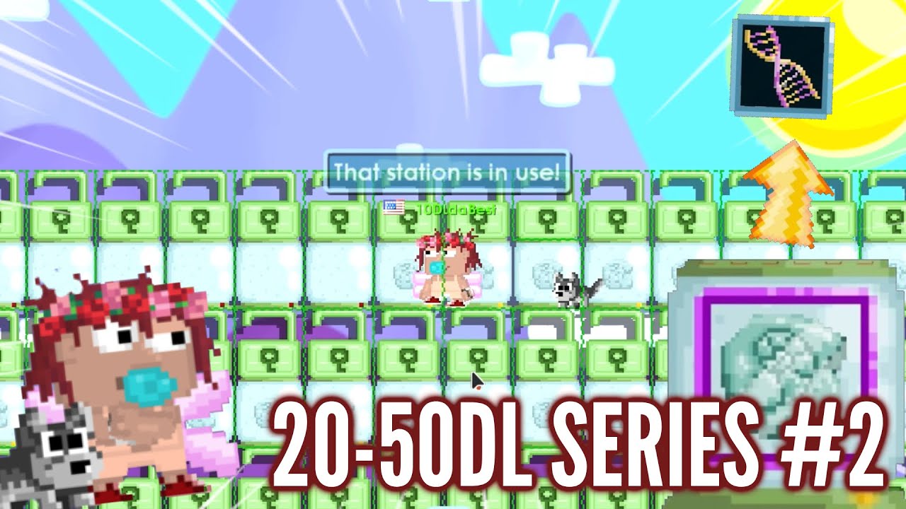 SELLING FOSSIL Q + GOT SCAMMED AGAIN ! || 20to50DL Episode #2 || Growtopia