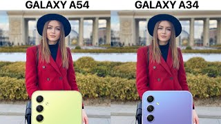Samsung Galaxy A54 VS Samsung Galaxy A34 Camera Test