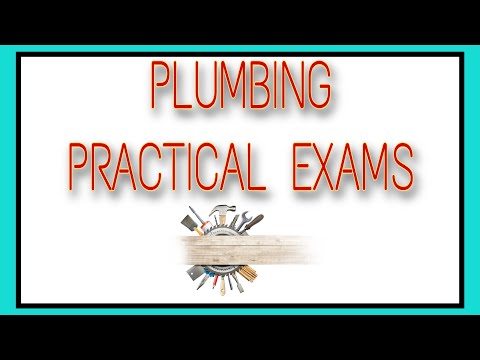 Plumbing Practical Problem Exam