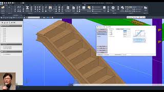 Advance Steel - Stair Macro 어드밴스스틸 동영상 강좌맛보기