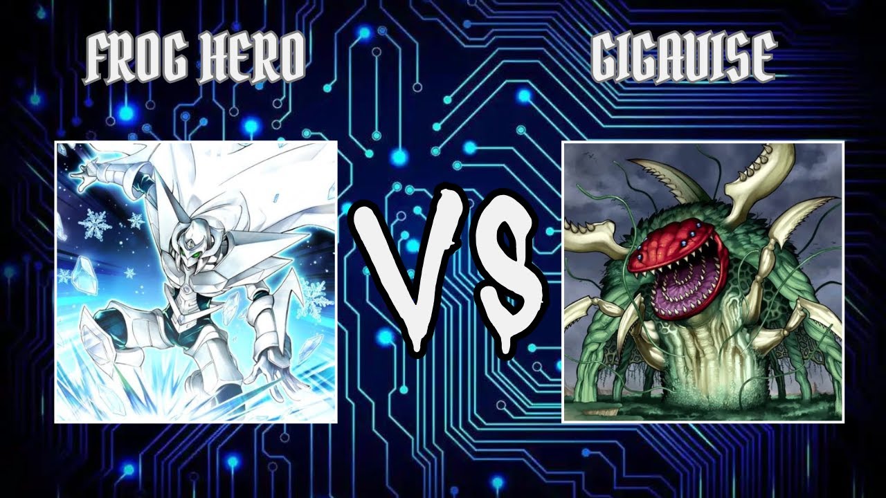 Sabapierino(Frog Hero) vs Jiraiyakid(Gigavise) | Yugioh Edison Format | Dueling Book