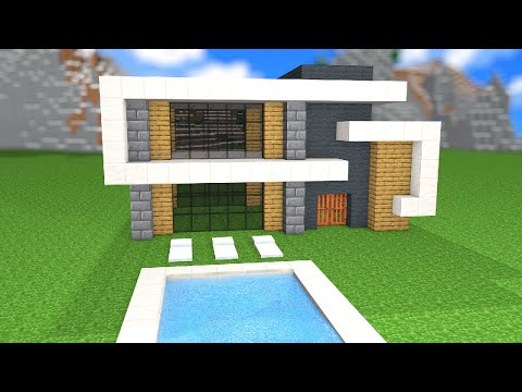 TUTO MAISON MODERNE FACILE À FAIRE | Minecraft