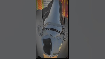 Yamaha R15 V4 DB Bubble Visor change😈🤞👑#shorts #bike #viral #r15