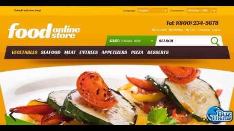 Tutorial Online Food Store Magento Theme by Buztheme.com