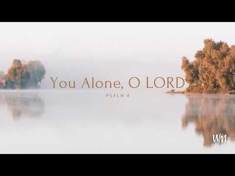 You Alone, O Lord