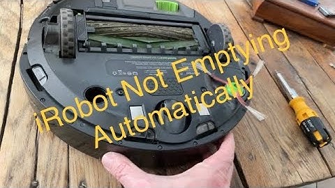 iRobot / iHome Vacuum Not Emptying Bin Automatically ? Fast Easy Fix