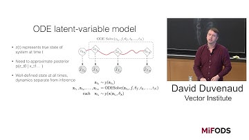 David Duvenaud (U of T) --Latent Stochastic Differential Equations