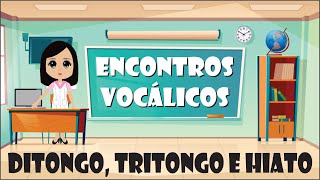 Encontros Vocálicos | Ditongo, Tritongo e Hiato