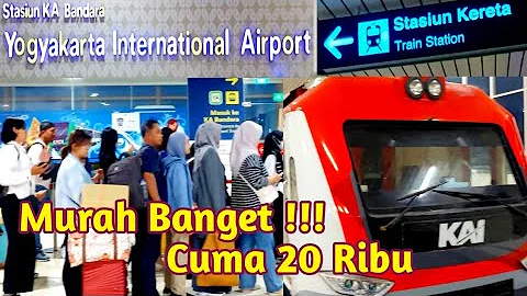 Cara Naik Kereta Bandara Yogyakarta International Airport (YIA) ke Kota Yogyakarta @tiket