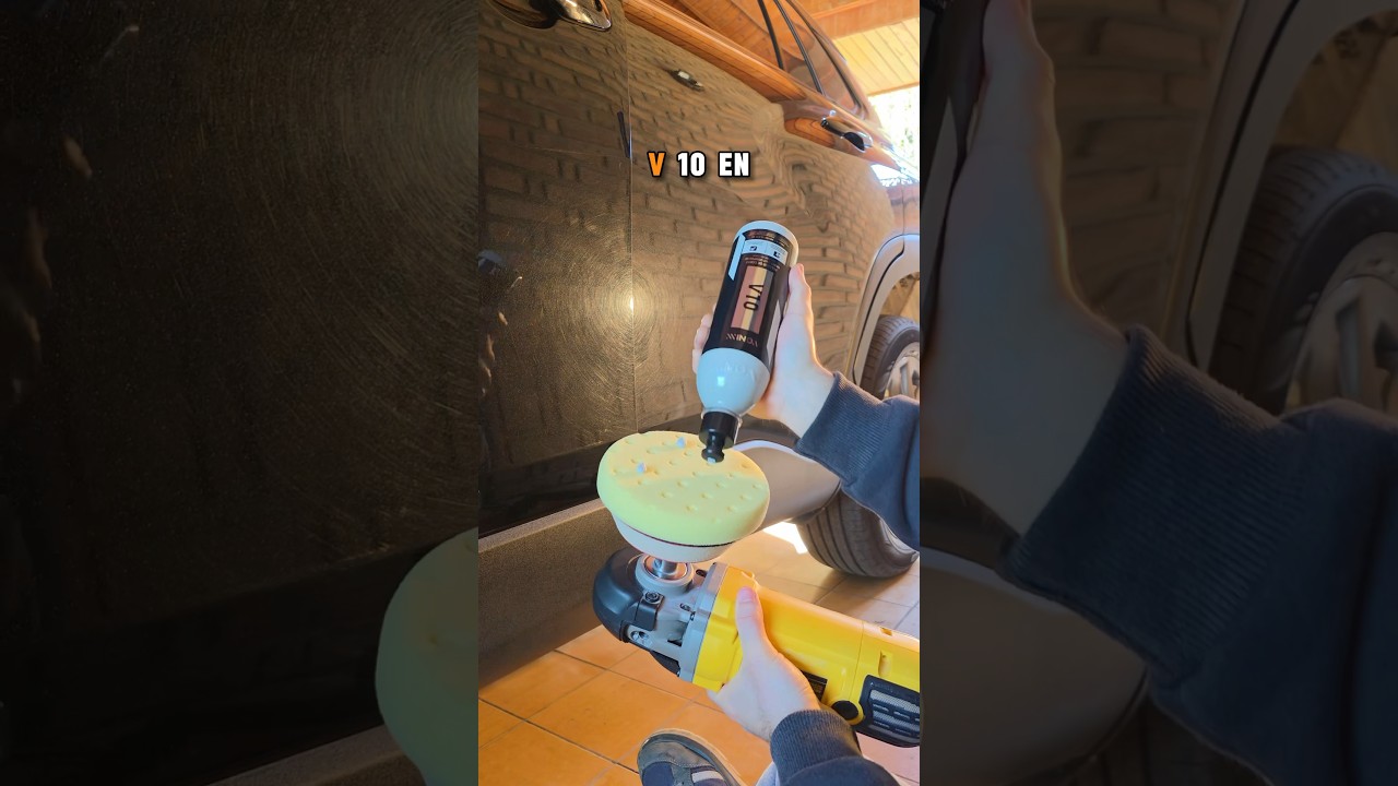 Te mostramos cómo pulir con rotativa 