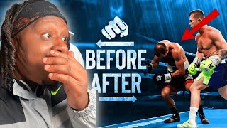 REACTING TO BEFORE and AFTER Fighting CANELO ALVAREZ