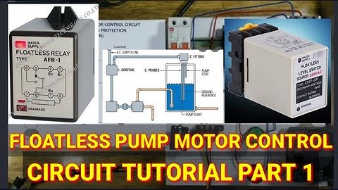 PART1 Floatless Automatic ON/OFF Pump Motor Control circuit Single Phase version #20 pinoy teknisyan