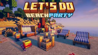 Lets Do: Beach Party! | Minecraft Mod Showcase | Mod Review