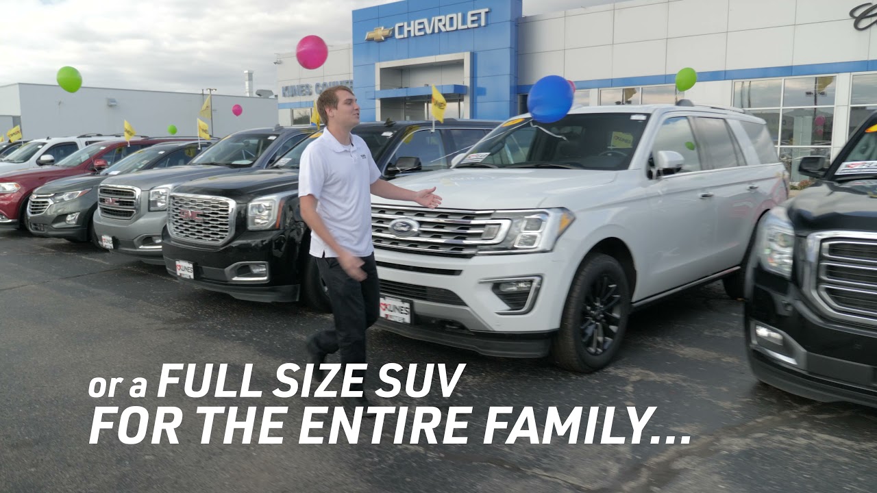 Get ready for winter with a NEW SUV from Kunes Chevy Cadillac in