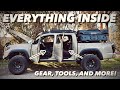 Whats in my tacoma everything i keep inside my overland built 2019 trd offroad  truck edc