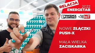 SUPER Praska Phoenix Contact CRIMPFOX DUO 16S oraz złączki PUSH-X | Relacja Energetab 2022