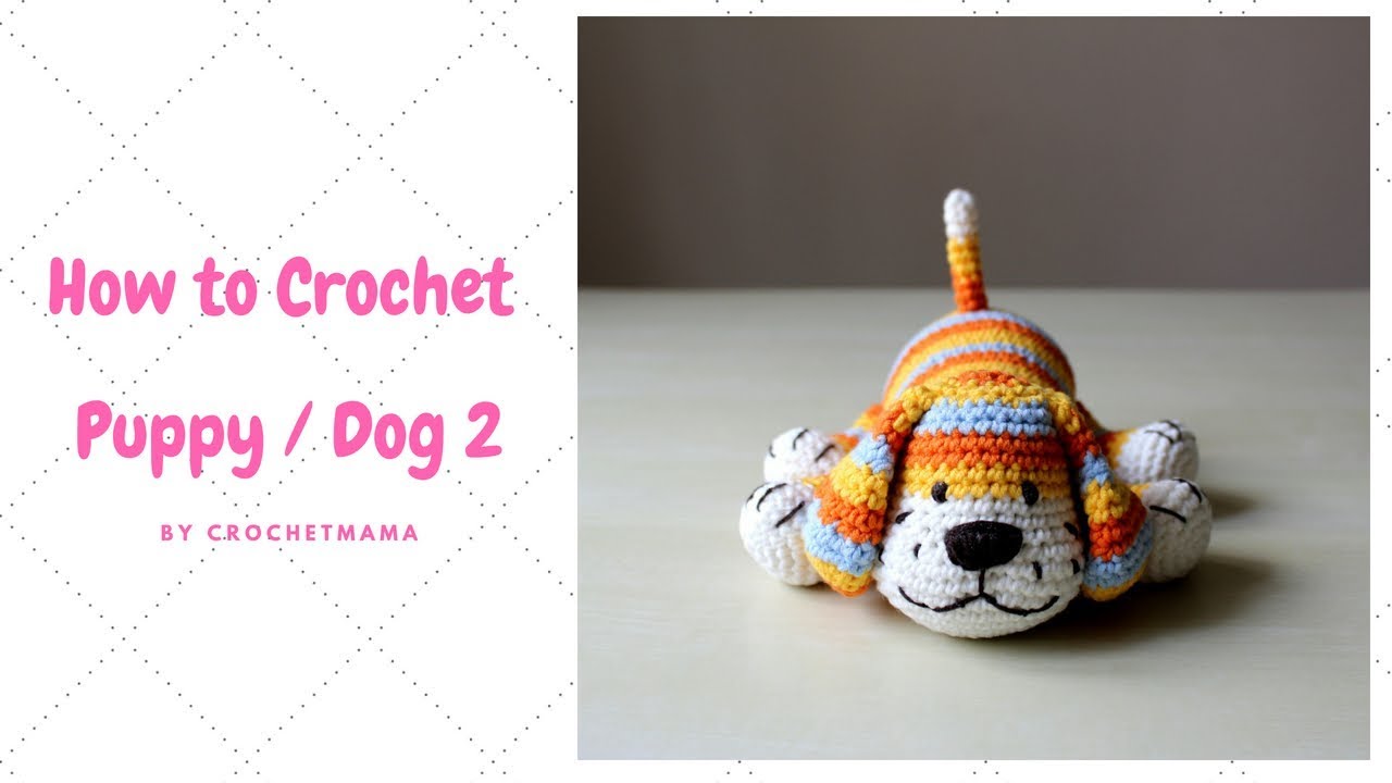 crochet amigurumi dog