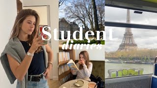 VLOG einer STUDENTIN in PARIS : Selbstzweifel, Bookreview, meine Workouts, crazy Nachbarn📚🌷🧘🏻‍♀️