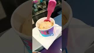 Baskin Robbins salted caramel ice cream best flavor everrr....